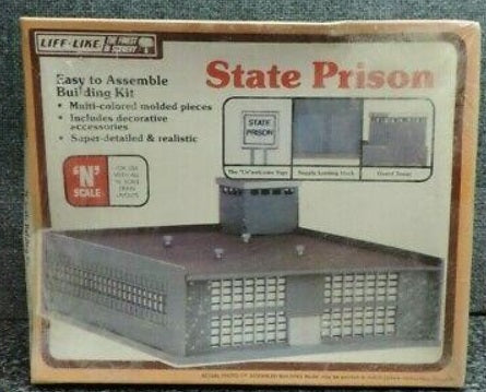 Life Like 7460 N State Prision Building Kit