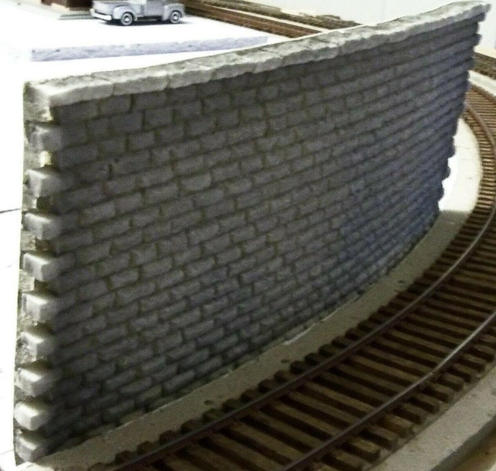 Atherton Scenics 7151 HO Flexible Retaining Wall 