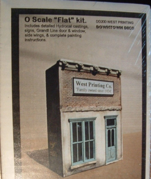 Downtown Deco O West Printing Co. Craftsman Flat Kit