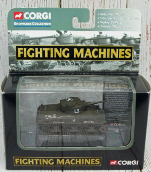 Corgi CS90075 O L5 M4 Sherman Tank U.S. Army Fighting Machines