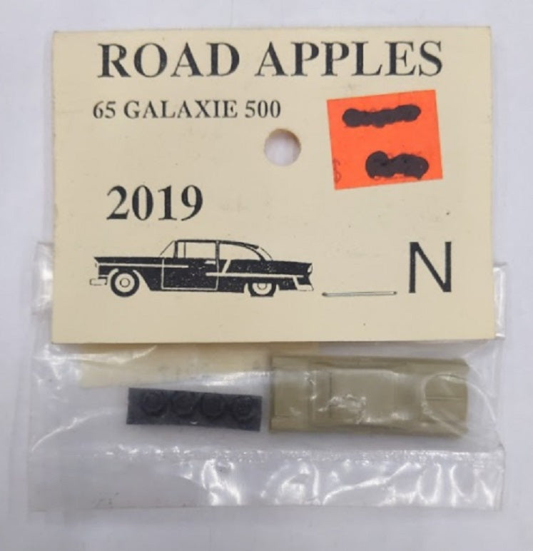 Road Apples 2019 N Scale 1965 Galaxie 500 Kit