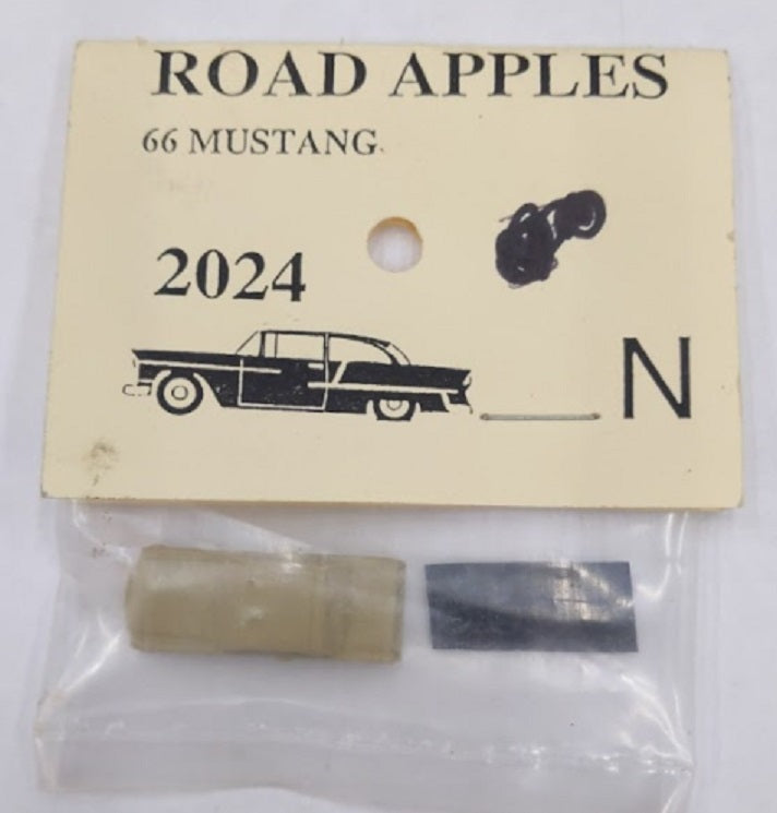 Road Apples 2024 N Scale 1966 Mustang Kit