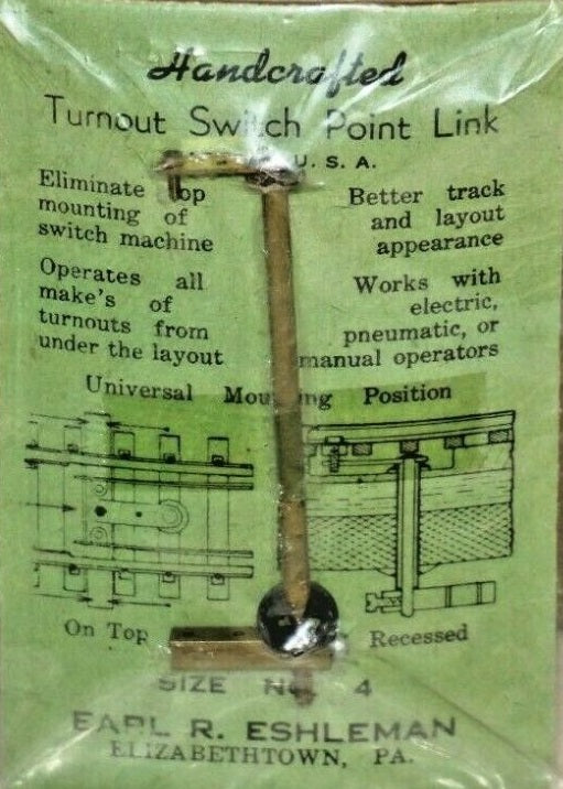 Handcraft Turnout Switch Point Link Size No. 4