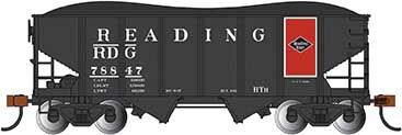 Bachmann 19565 N Reading USRA 55-Ton 2-Bay Hopper #78847