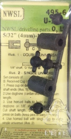 Northwest Short Line 495-6 O U-Joint Universal Driveline Couplers