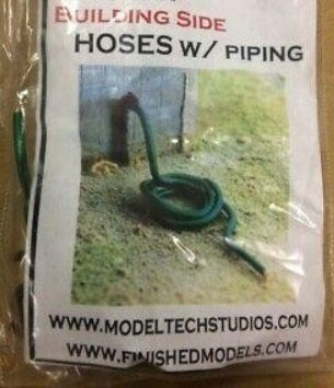 Model Tech Studios DO332P HO Building Side Hoses W/ Piping