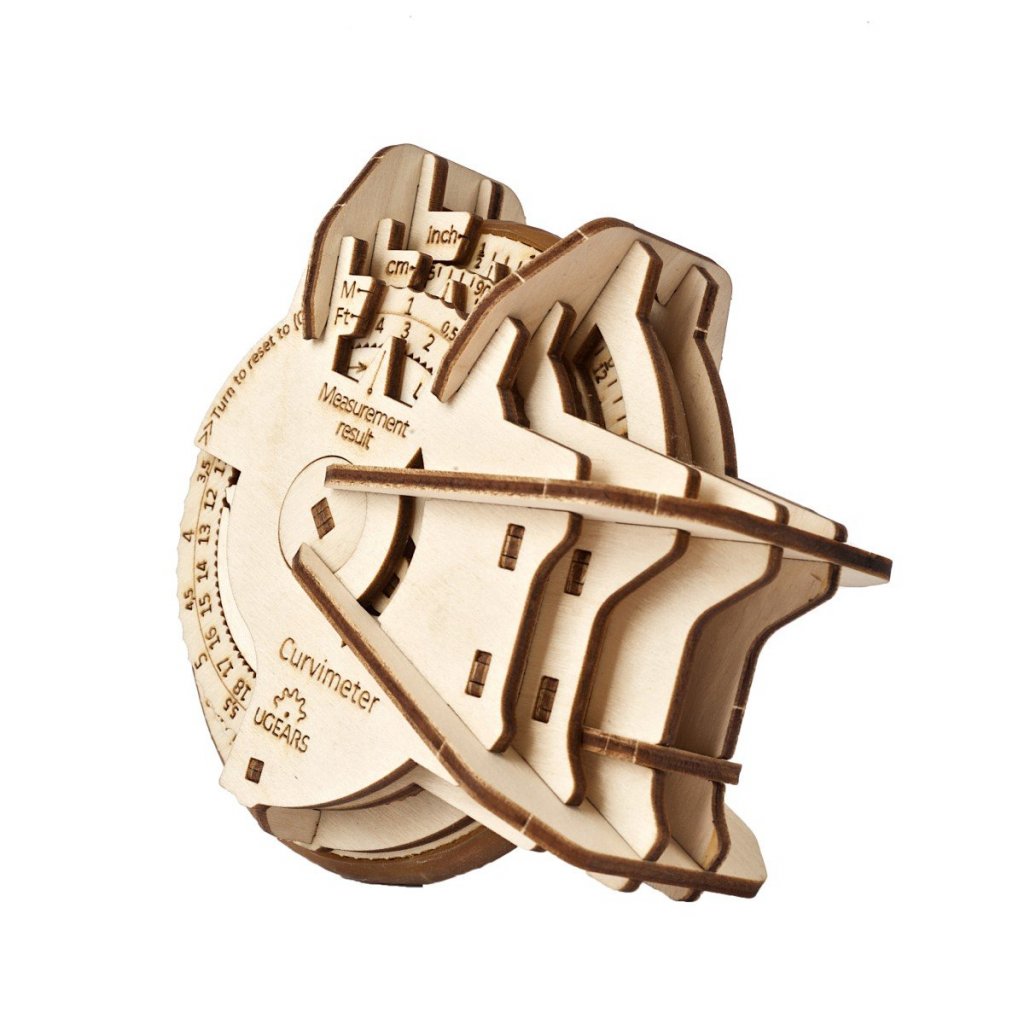 UGears 12130 STEM Lab Curvimeter 3D Wooden Model Kit