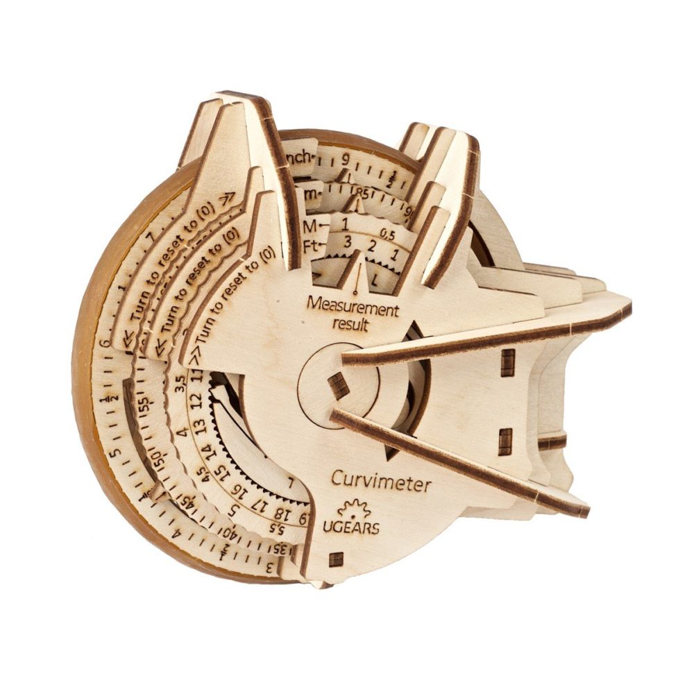 UGears 12130 STEM Lab Curvimeter 3D Wooden Model Kit