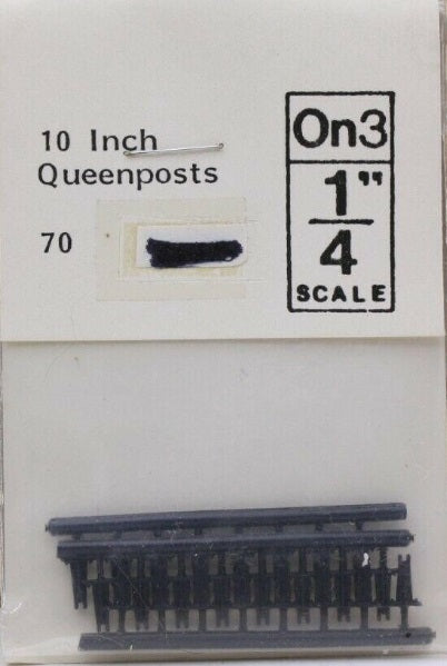 Grandt Line 70 O/On3 Plastic Queenposts 10