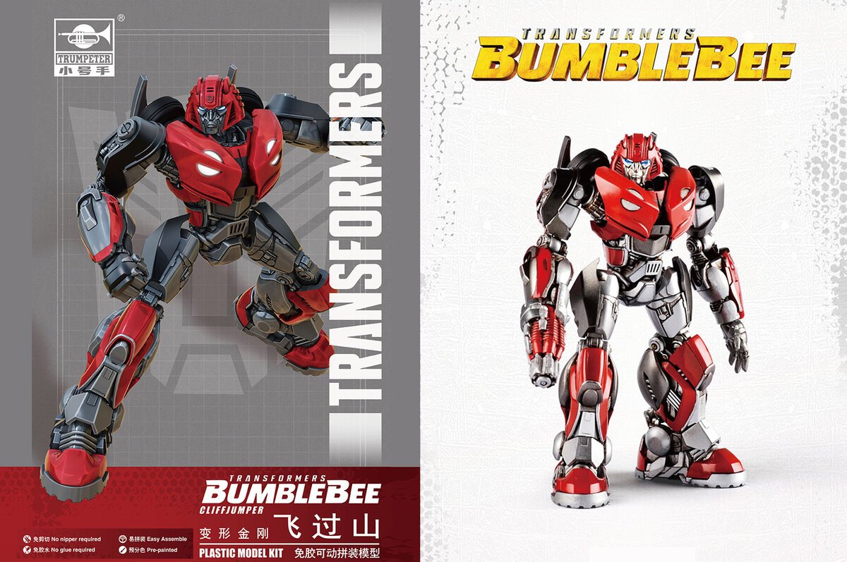 Trumpeteer Transformers Bumblebee Plastic Model Kit