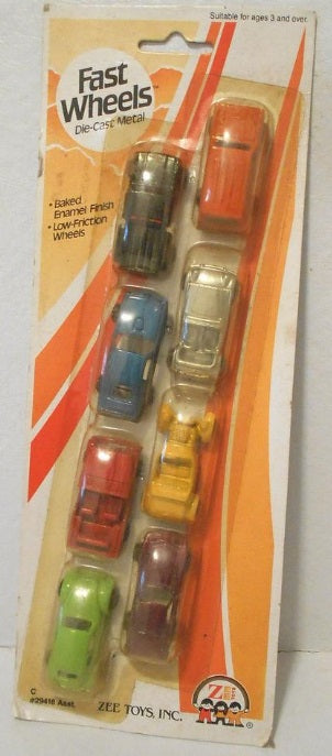 Zee Toys 29418 1:87 Baked Enamel Finish Low Friction Wheels (Pack of 8)
