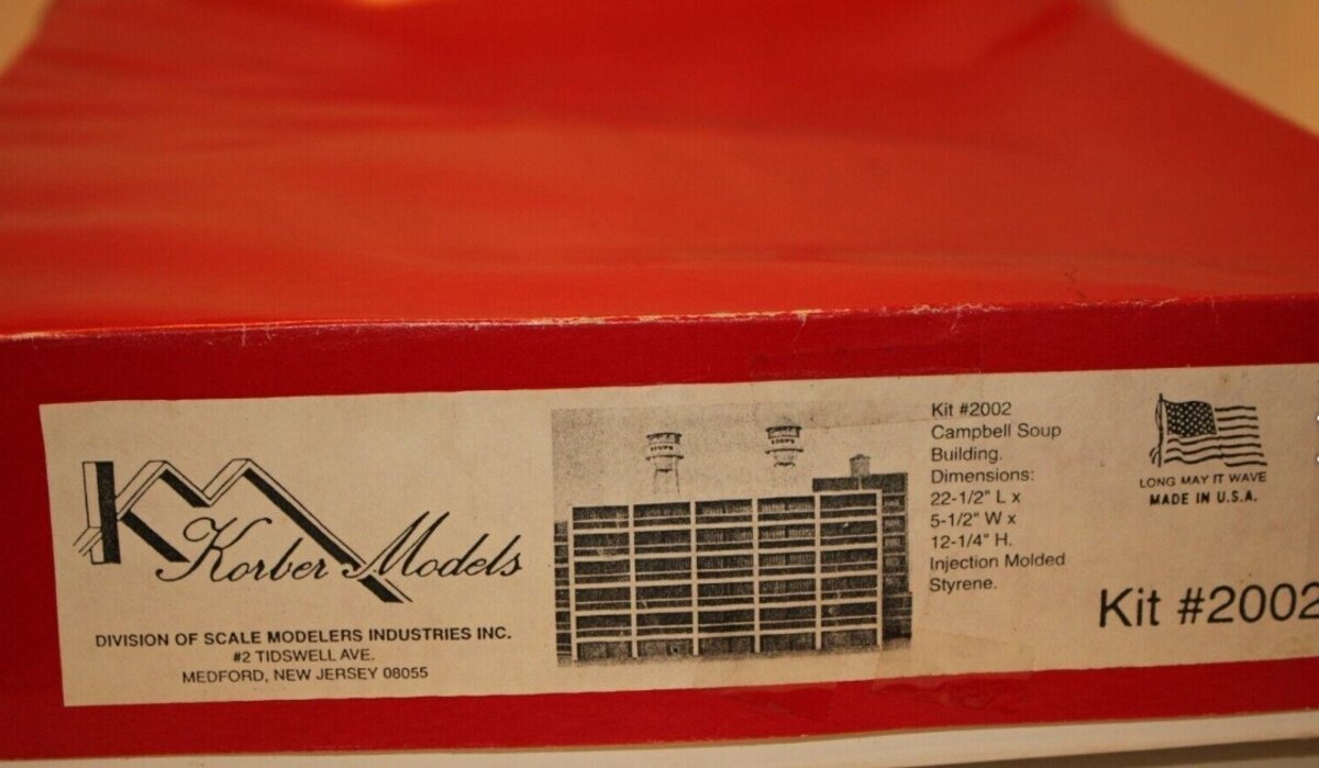 Korber 2002 HO Campbell Soup Building Kit