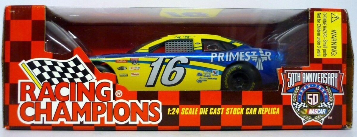 Racing Champions 09043 1:24 50th Anniversary Nascar Racing Car # 16