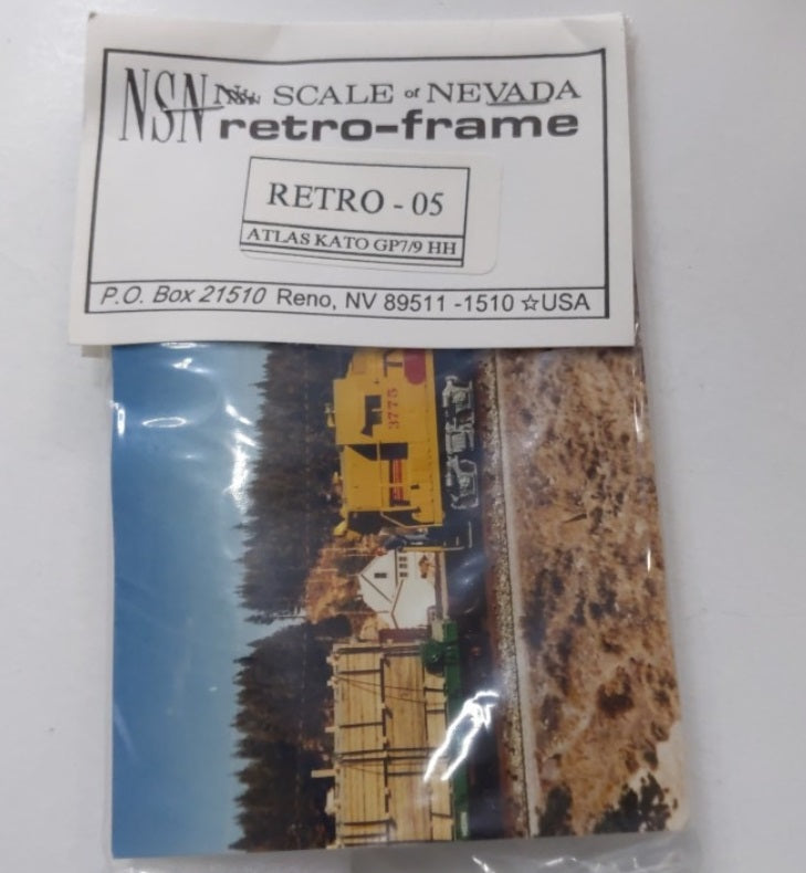 N Scale of Nevada Retro-05 N Scale Atlas Kato GP7/9 HH Kit