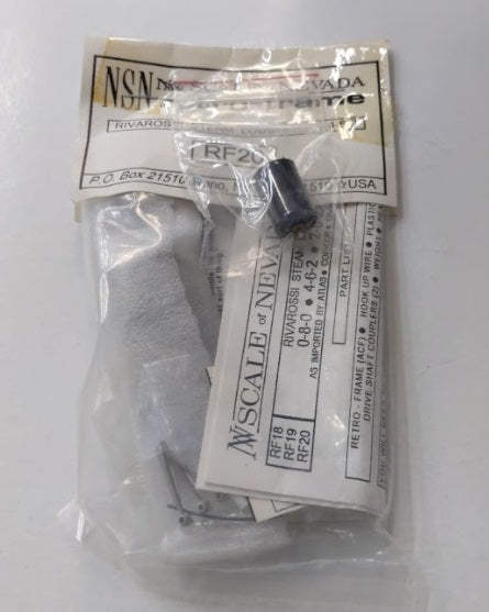 N Scale of Nevada RF20 N Retro Frame Rivaros Steam Locomotive 4-6-2