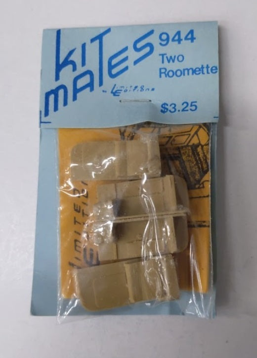 Kit Mates 944 HO Two Roomette Passenger Car Detail Parts Trainz