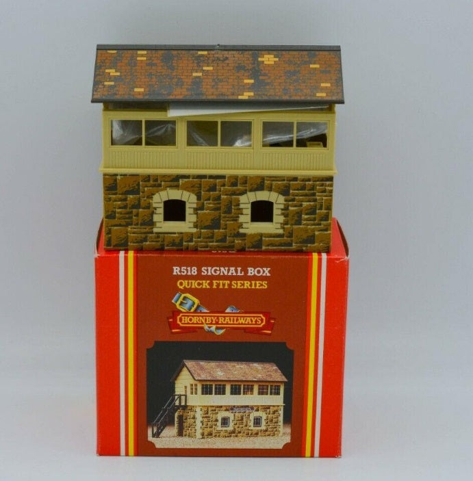 Hornby R518 OO Guage Signal Box Quick Fit Series
