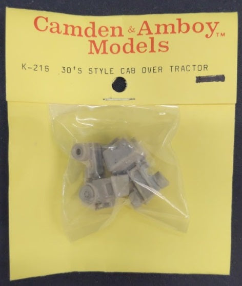 Camden & Amboy K-216 N 30S Style Cab Over Tractor Resin Kit