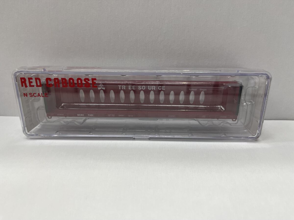 Red Caboose 16625-1 N Tree Source Centerbeam Car #7401 No Wheels No Couplers