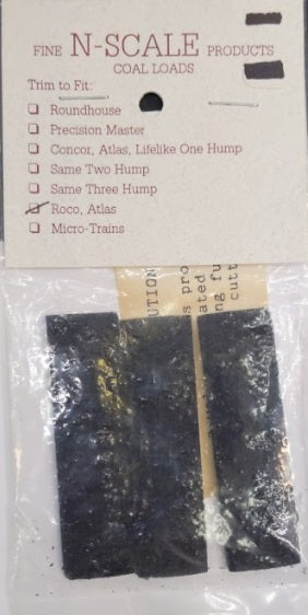 Fine N Scale Products N Coal Loads For Roco Atlas (Pack of 3)