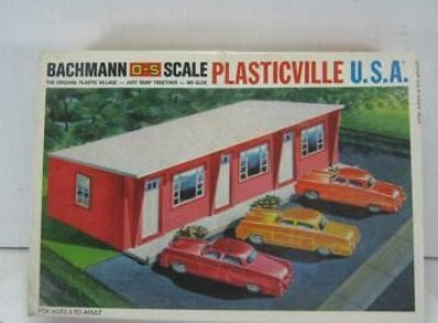 Bachmann 1913 O-S Plasticville Motel Commercial Building Kit