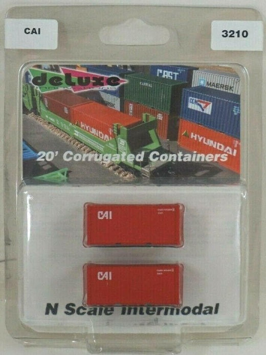 Deluxe Innovations 3210 N CAI 20' Corrugated Containers (Pack of 2)