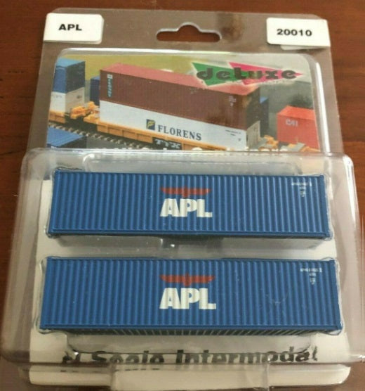 Deluxe Innovations 20010 N APL 40' Hi-Cube Containers (Pack of 2)