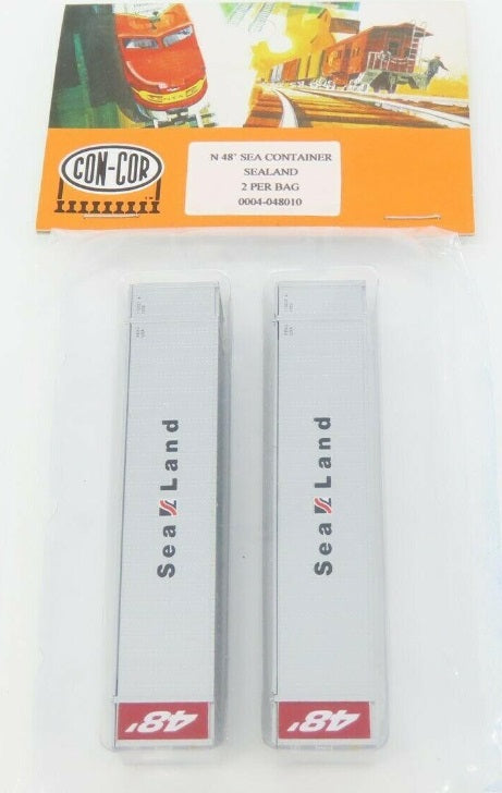 Con-Cor 0004-048010 N 48'' Sea Land Sea Containers (Pack of 2)