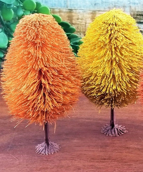 Bachmann 49-2362 All Scale Autumn Trees (Box of 4)