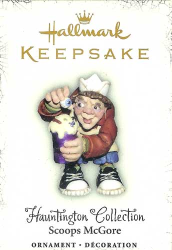 Hallmark 6312 Hauntington Collection Scoops McGore