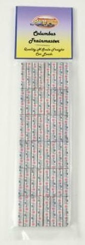 Columbus Trainmaster 72026 N Hampton Wrapped Lumber Load For 73' Centerbeam