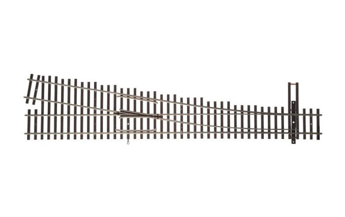 Walthers 948-10018 HO Code 100 Nickel Silver DCC-Friendly #6 Right Hand Turnout