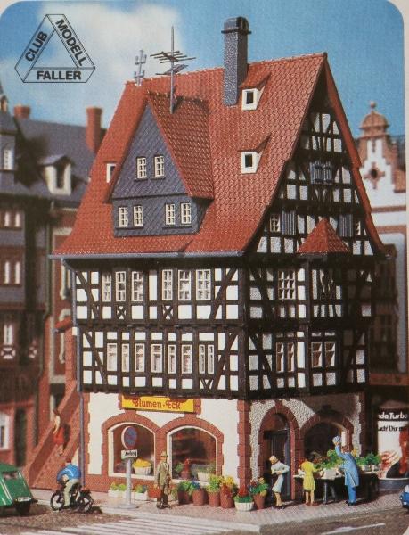 Faller B-939 Ho Scale Half-Timbered Flower Shop Building Kit