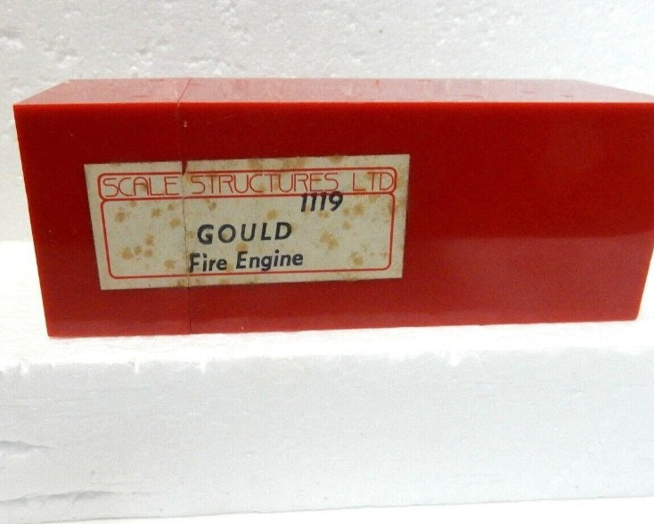 SS Limited K-119 HO Gould Fire Engine Vehicle Kit
