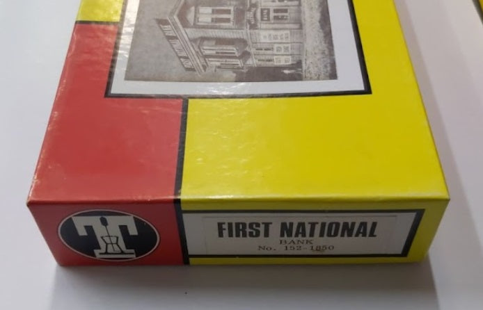Timberline Models 152-1850 HO Scale First National Bank Building Kit