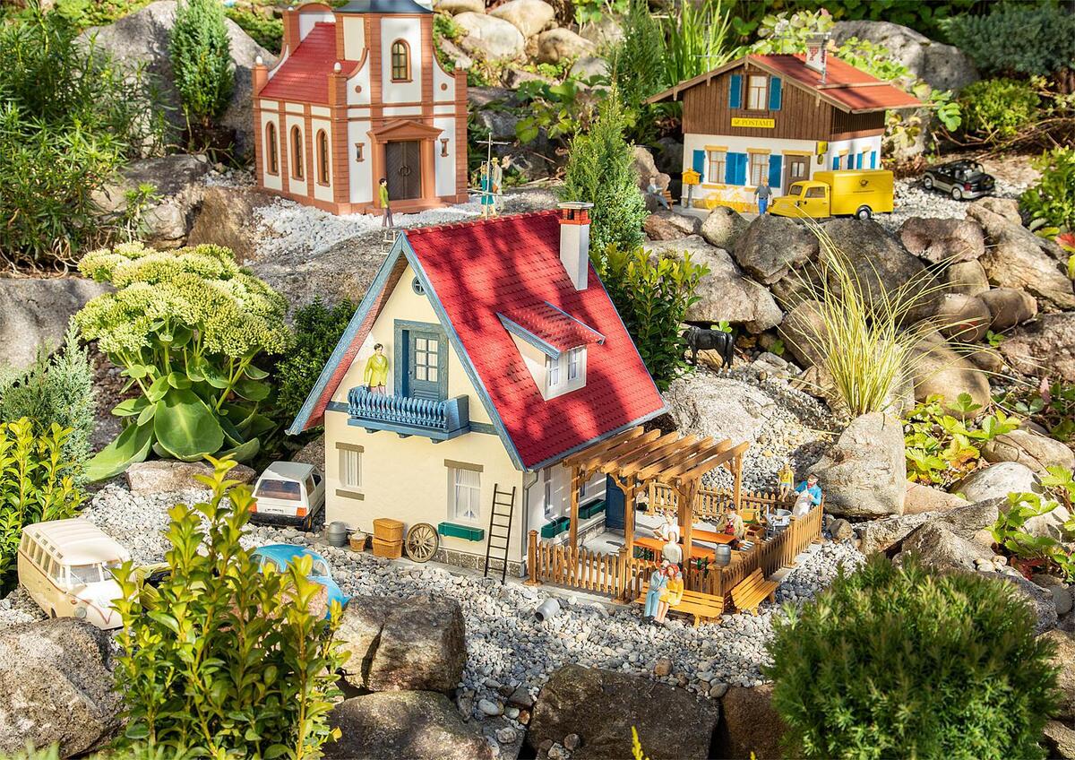 Pola 331084 G One-Family House with Pergola Kit