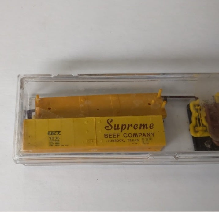 InterMountain N Scale SBCX #5036 Supreme Beef Co Freight Car Kit