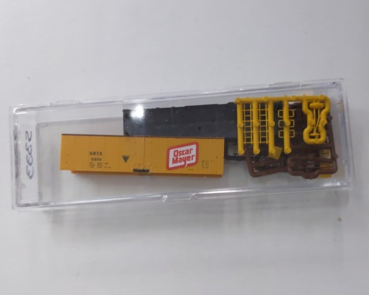 InterMountain N URTL #5333 Oscar Mayer Freight Car Kit No Wheels No Couplers