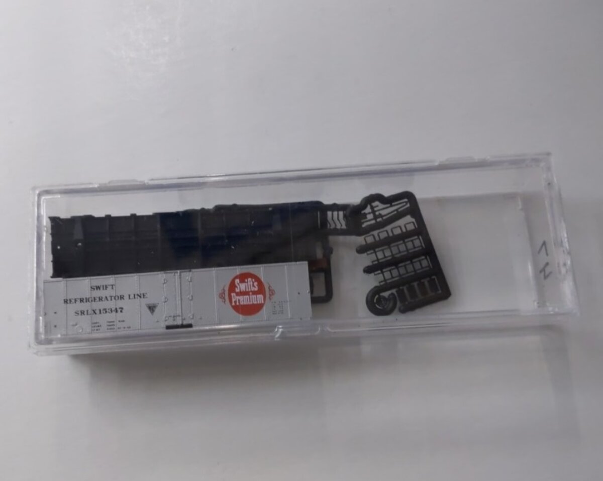 InterMountain N SRLX #15347 Swift's Premium Freight Car Set No Wheels No Coupler