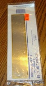 Special Shapes SSM-48 Etched Brass Screen1 7/16 X 8