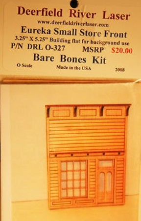 Deerfield River Laser 327 O Eureka Small Store Front Building Flat ForBackground