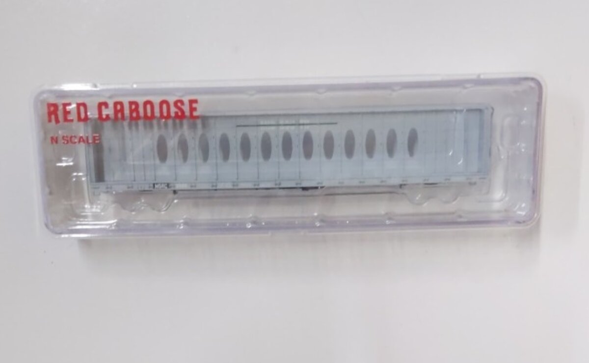Red Caboose 16607-10 N Mid South Center Beam Car #2372 No Wheels No Couplers