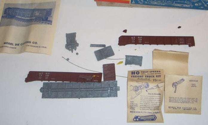 Roundhouse G-200T HO Metal High Side Gondola Kit