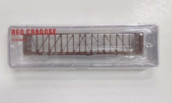 Red Caboose 16721-1 N Scale CHTT Centerbeam Car #273151 No Wheels No Couplers