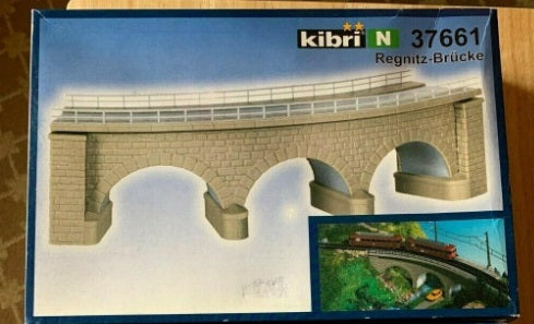 Kibri 37662 N Stone Viaduct Plastic Kit