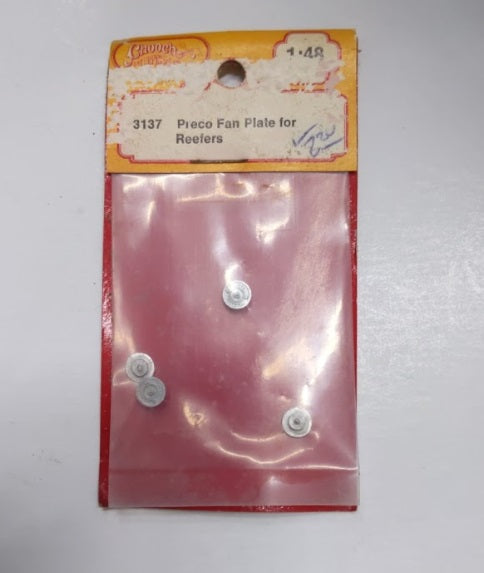 Chooch Enterprises Inc 3137 O Scale Preco Fan Plate Reefers (Set of 4)