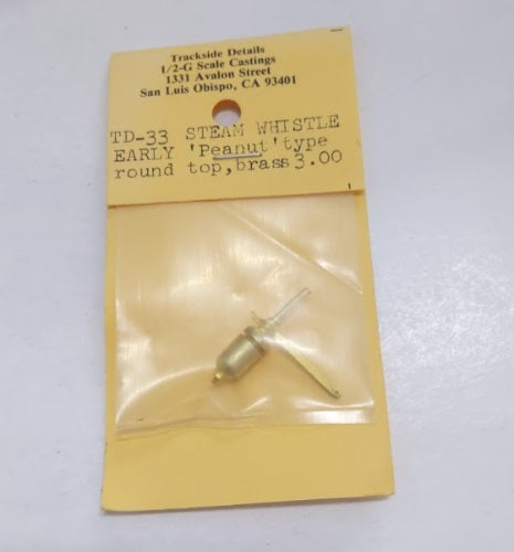 Trackside Details TD-33 G Scale Steam Whistle Early 