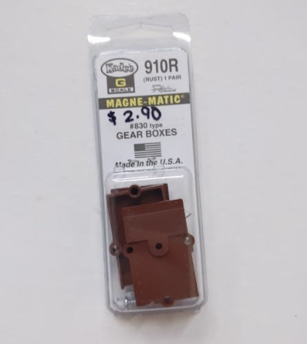 Kadee 910R G Scale Rust #830 Type Gear Boxes