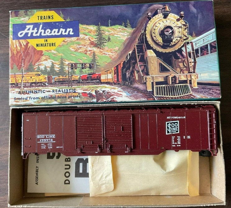 Athearn HO SOO Line 50' Double Door Boxcar Kit #175712