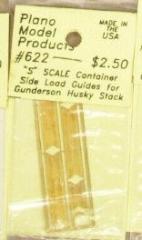 Plano Model Products 622 S Container Side Load Guides Brass For Gunderson Husky